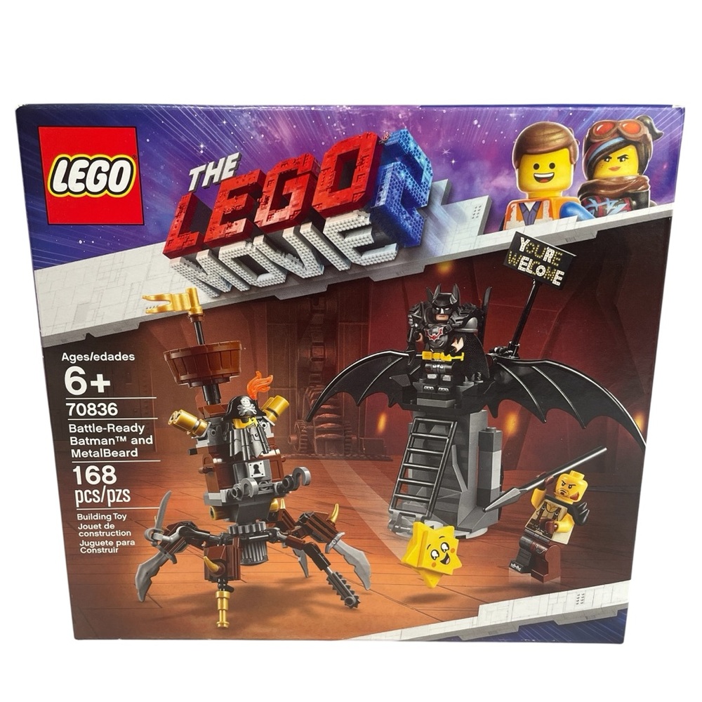 LEGO 70836 The Lego Movie 2 Battle-Ready Batman & MetalBeard 168pcs NEW